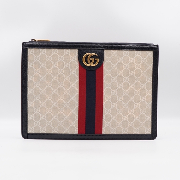 BT41 ❣️ Gucci GG Supreme Ophidia Pouch - Picture 1 of 11